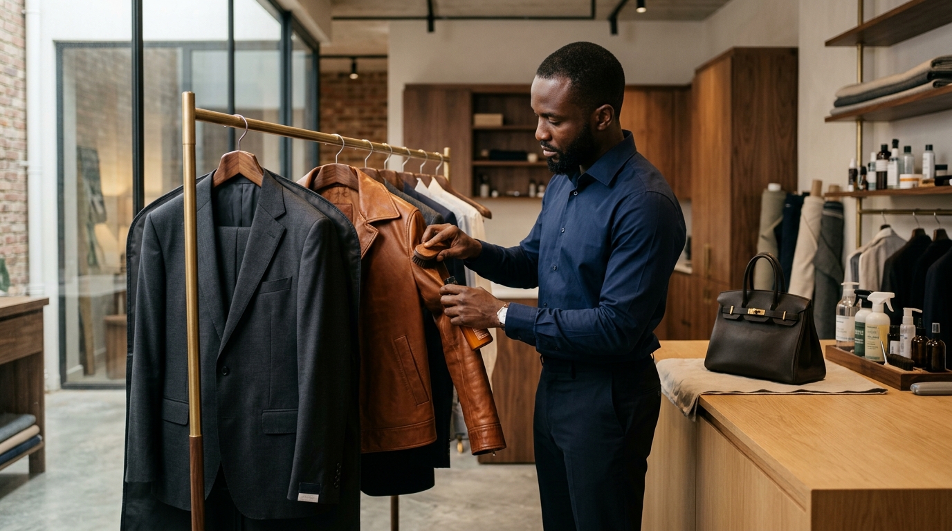 Dry Cleaning and Leather Care Service